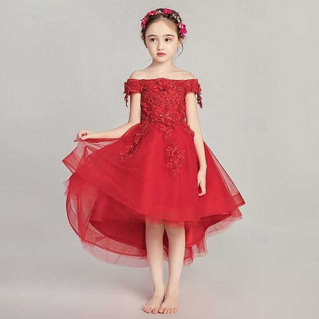 Dress Sequin Toddler Girls' Girl Party Flower