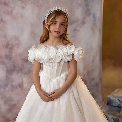 Dress Communion First Formal Girl Girls' Flower