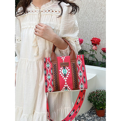 – Ethnic Bag Vintage-Inspired Women's Tote Print Boho