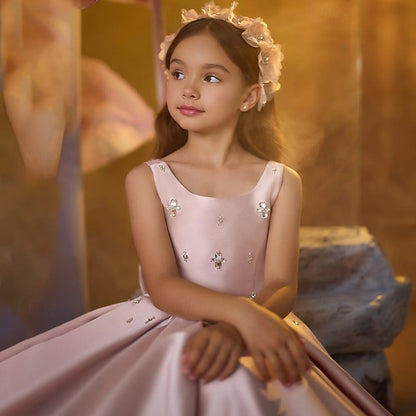 Communion Girls' Kids Party Flower First Dress Girl