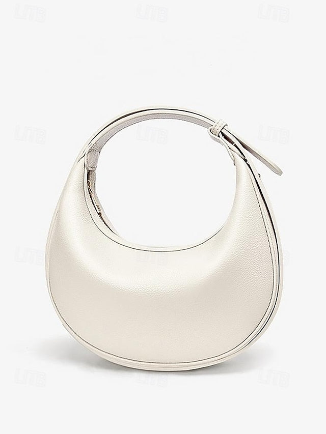 Crescent Elegant Shoulder White - Bag Women's Stylish