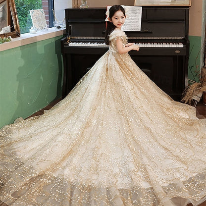 Dress Kid's Girls' Flower Princess Girl