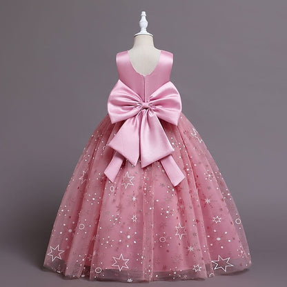 Dress Line Little Girls' Kids Wedding Party A Flower