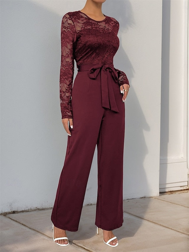 Jumpsuit Pantsuit of Elegant Casual Bride / the Jewel Mother