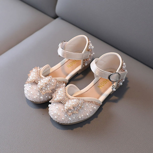 Lolita Flats Rubber Girls' Daily PU Shoes Glitters