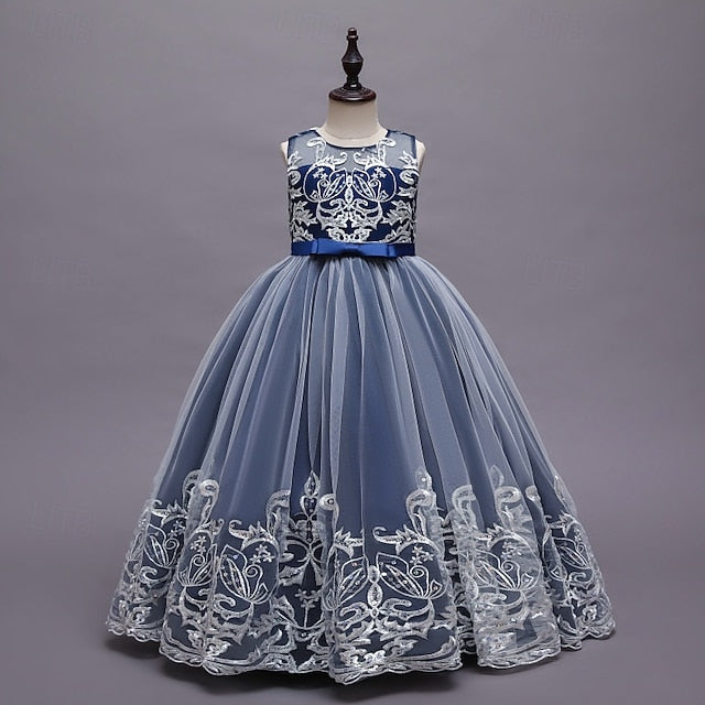 Girl Flower Girls' Dress Kid's Princess