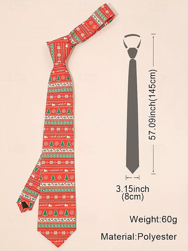 Neckwear Ties and Festive – Holiday Men's Christmas Fun