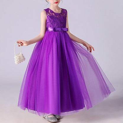 Girls' Flower Girl Party Dress Evening Gown