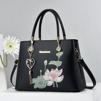 Bag PU Crossbody Handbag Women's Shoulder Boston