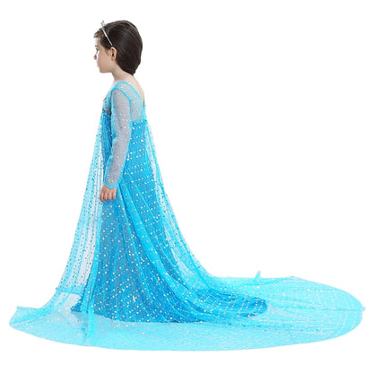 Flower Princess Movie Frozen Dress Girls' Elsa Girl