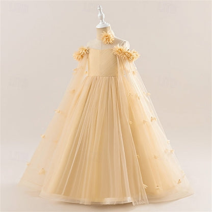 Princess Girl Flower Kid's Dress Girls'