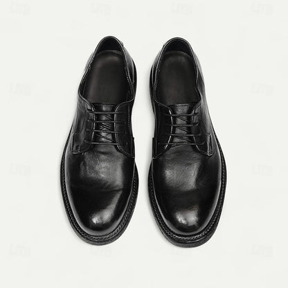 Men's Shoes Welt with Goodyear Tan Clean Leather Derby and