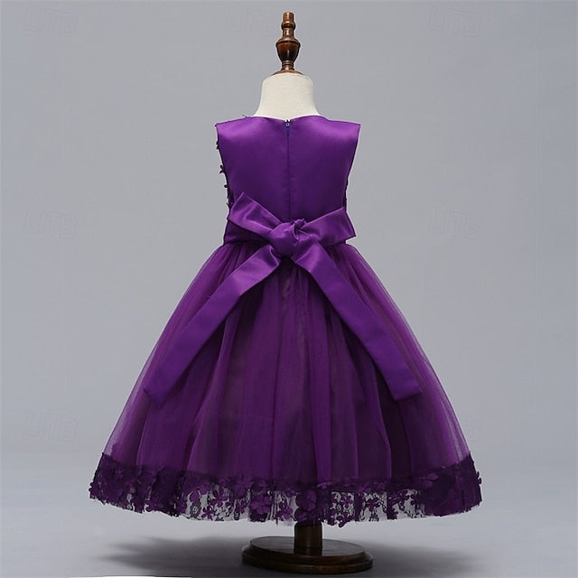 Kid's Girls' Dress Princess Flower Girl