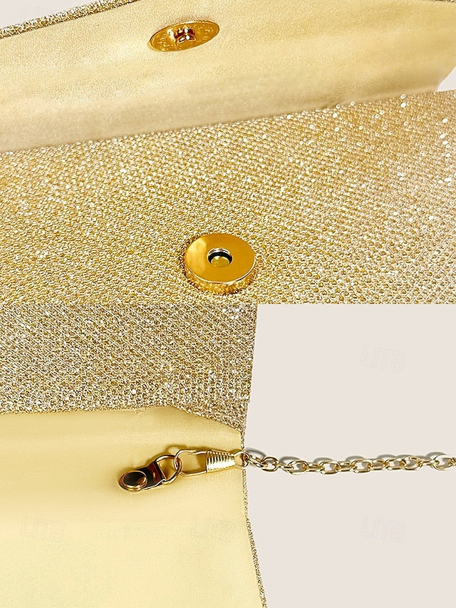 Evening Women's Polyester Shoulder Flap Bag Clutch Bags