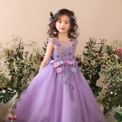 Flower Dress Girl Princess Kid's Girls'