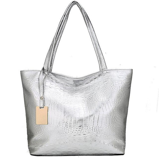 Shoulder Leather Tote Women's Nylon PU Bag Outdoor
