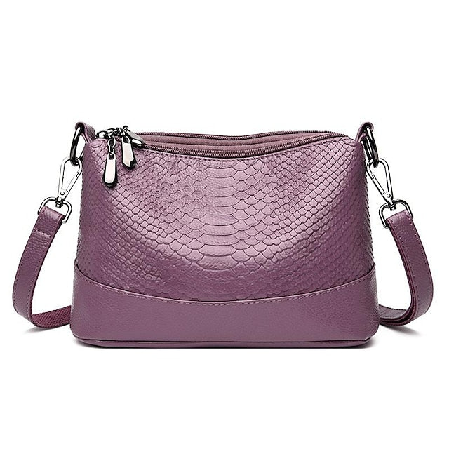 Leather Hobo Crossbody Bag Shoulder PU Women's