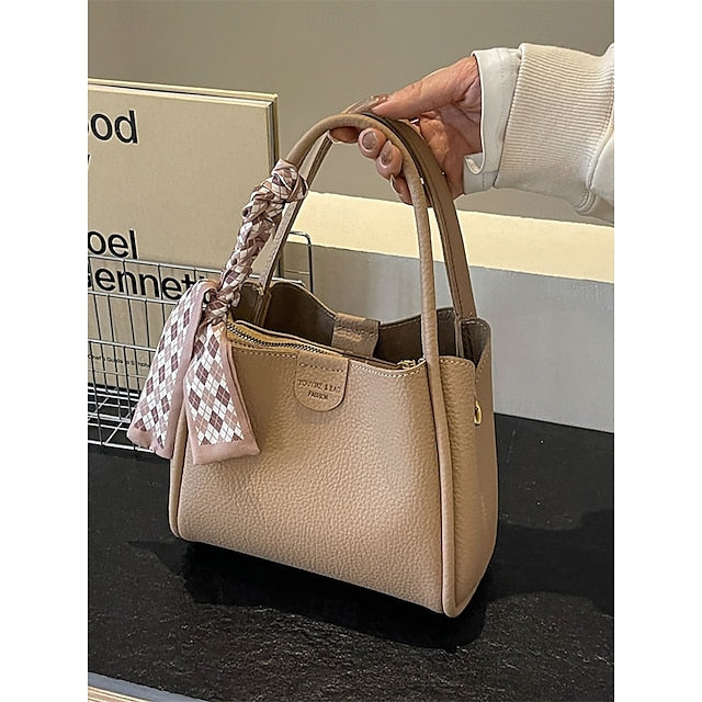 Handbag Bag Bags Shoulder Crossbody Women's Bucket PU