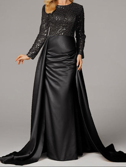 Carnival Masquerade Mermaid Evening Elegant Floor Dress Gown