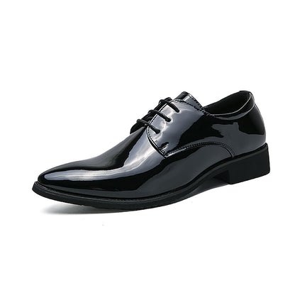 Formal Oxford Shoes Patent – Leather Shiny Men's