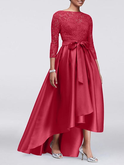 the Bride Mother of Size Wedding Dress Plus Elegant A-Line Guest