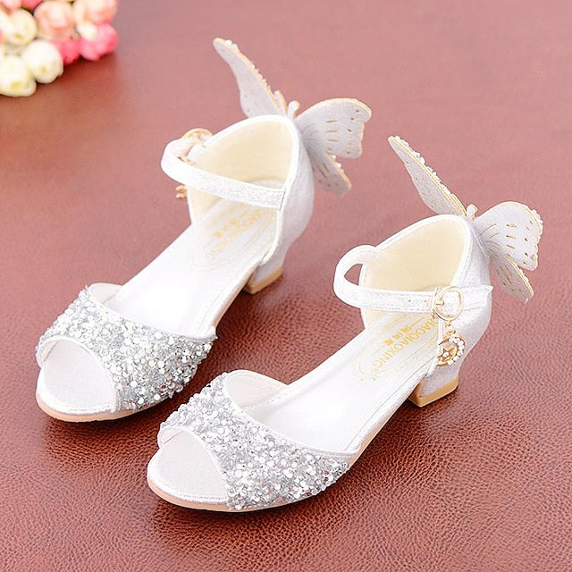 Princess Sparkly – Glittery Butterfly Shoes Girls'