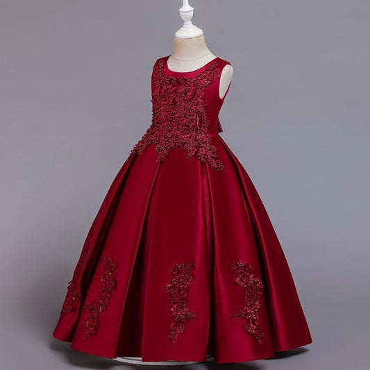 Girls' Wedding Girl Dress Party Flower