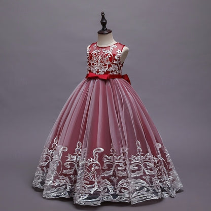 Girl Flower Girls' Dress Kid's Princess