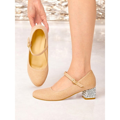 with and Dance Women's Glitter Jane Mary Girls' Shoes