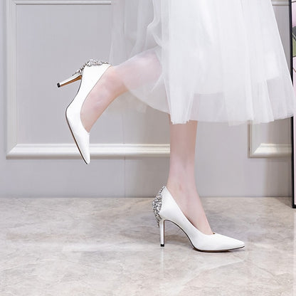 Shoes Wedding Women's Pumps Bridal Office Bridesmaid