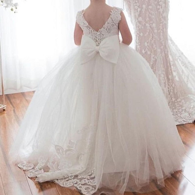 Flower Communion First Party Dress Girl Girls'