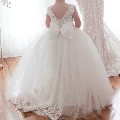 Flower Communion First Party Dress Girl Girls'