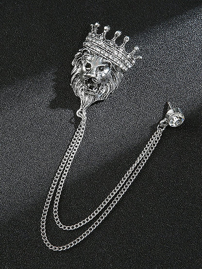 Men's with Lapel Pin Christmas Brooch Deer