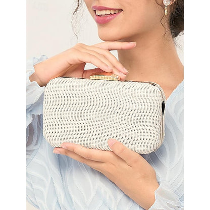 Evening Leather Wristlet Bag Clutch Women's PU Party