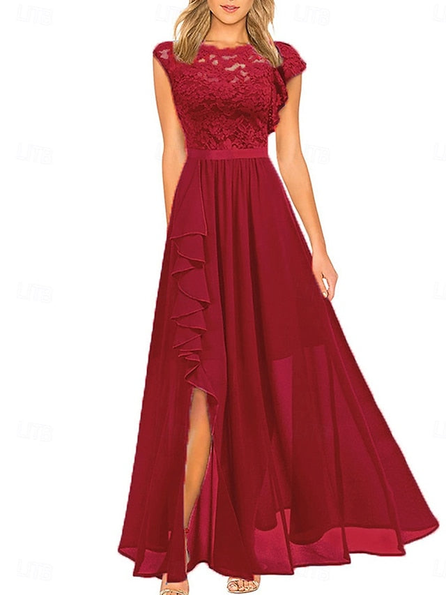 Jewel Guest Mother of Elegant Wedding the Bride Casual Dress