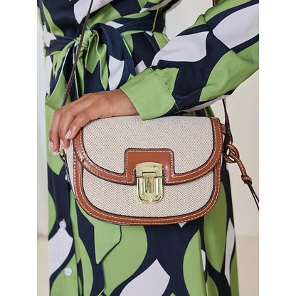 – Bag Trim Vintage Women's Crossbody Leather Small