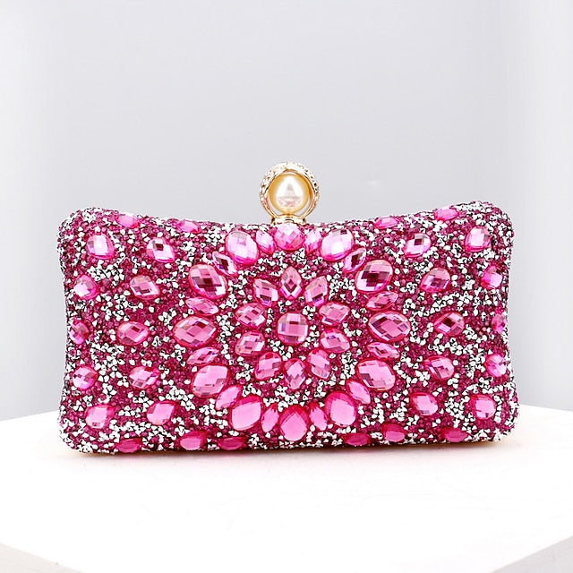 Wristlet Clutch Evening Women's Bags Bag Polyester