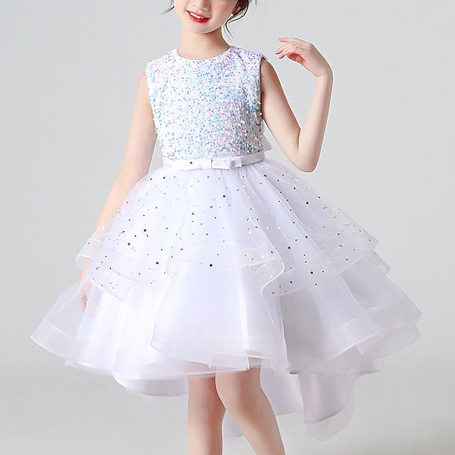 Princess Party Girl Girls' Flower Dress