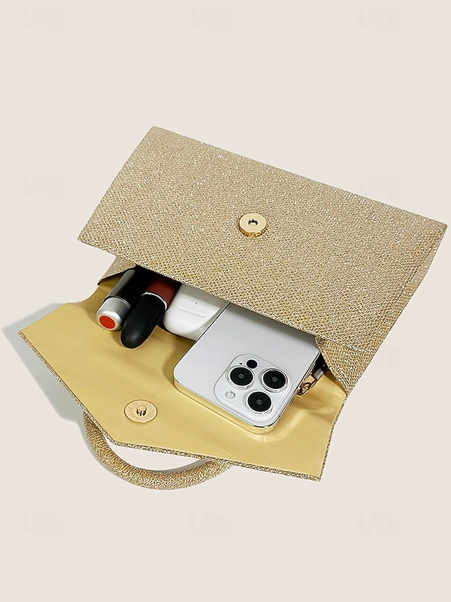 Evening Women's Polyester Shoulder Flap Bag Clutch Bags