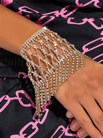 Hand Luxury Chain Women's Crystal – Bracelet Rhinestone