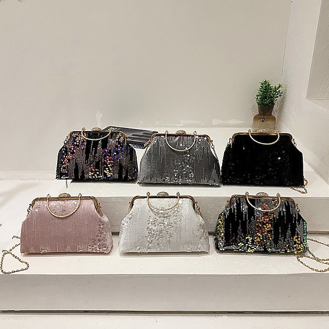 Synthetic Party Handbag Bags Women's Bag Clutch Dome