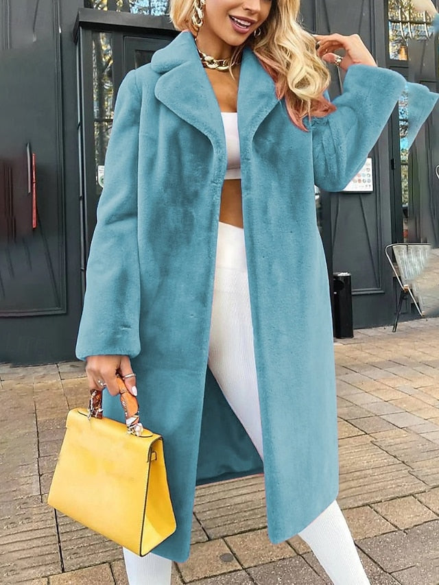 Furs Faux Women's Coat Comfortable Fur Warm