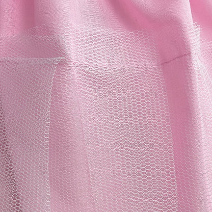 Kids Girl Solid Colored Dress Girls' Flower