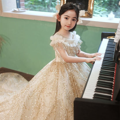 Dress Kid's Girls' Flower Princess Girl