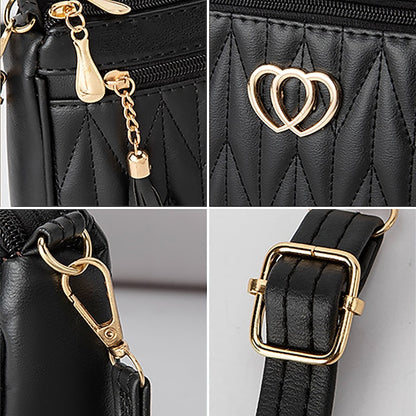 Shoulder Crossbody PU Bag Leather Hobo Women's