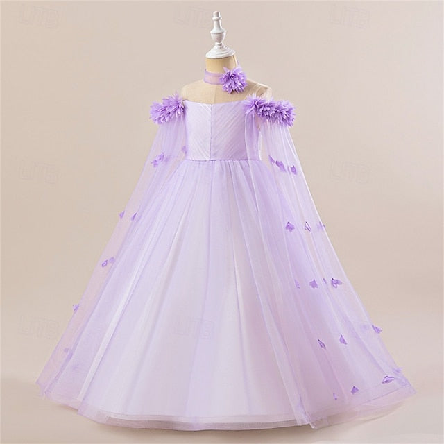 Princess Girl Flower Kid's Dress Girls'