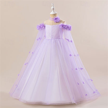 Princess Girl Flower Kid's Dress Girls'