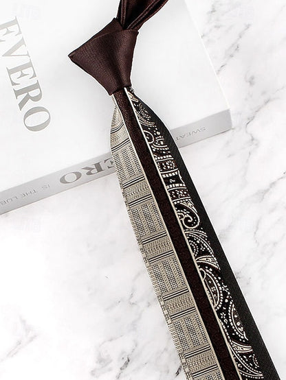 Pattern with Polyester Men's Necktie Classic