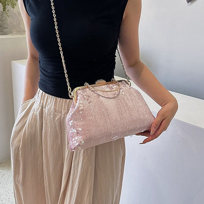 Synthetic Party Handbag Bags Women's Bag Clutch Dome