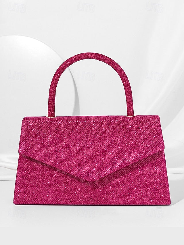 Evening Women's Polyester Shoulder Flap Bag Clutch Bags